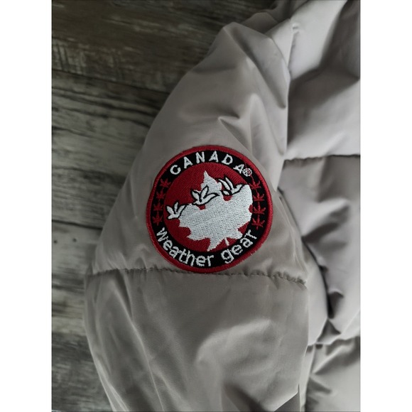 CANADA WEATHER GEAR Women's Long Winter Jacket, Heavyweight, Tan Size Small - Picture 3 of 9